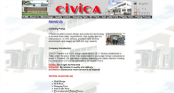 Desktop Screenshot of civica.co.th
